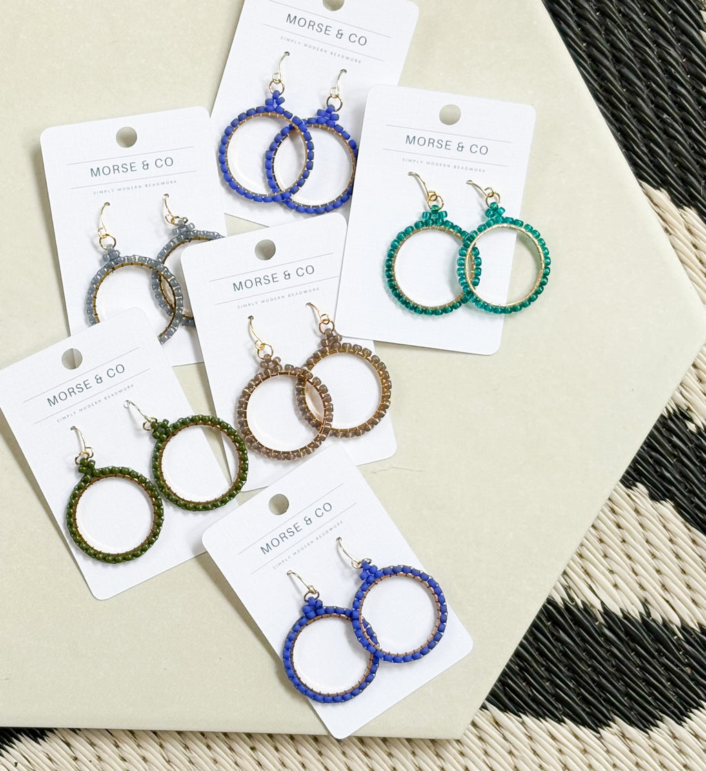 Bejeweled Hoop