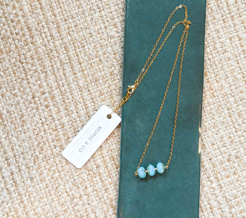 Bar Bead Necklace